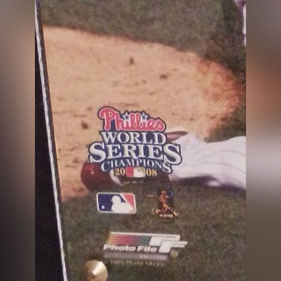 Philadelphia Phillies ‘Lights Out’ World Series Plaque - 2008 - Picture 5 of 6